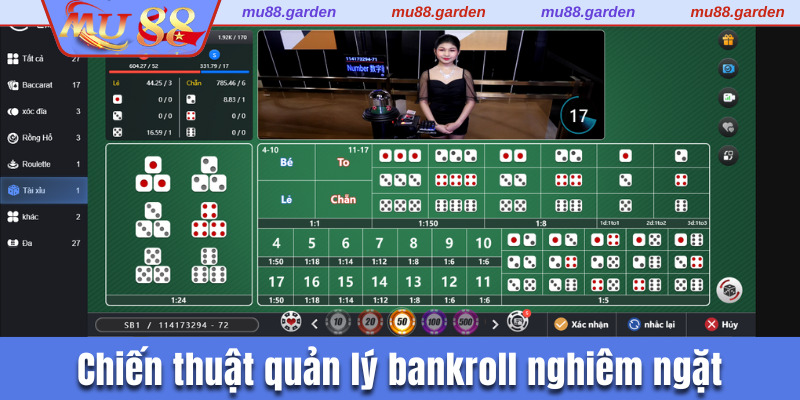 Áp dụng chiến thuật quản lý bankroll nghiêm ngặt và hiệu quả
