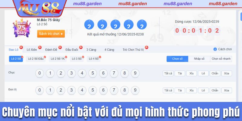 Chuyên mục nổi bật với đủ mọi hình thức phong phú